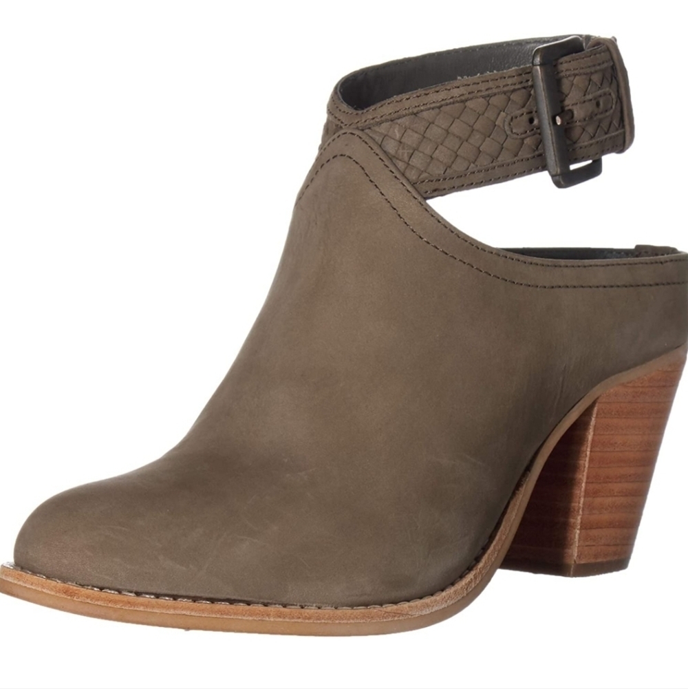 CREVO Eva Leather Ankle Boot Mink Gray - Picture 2 of 10